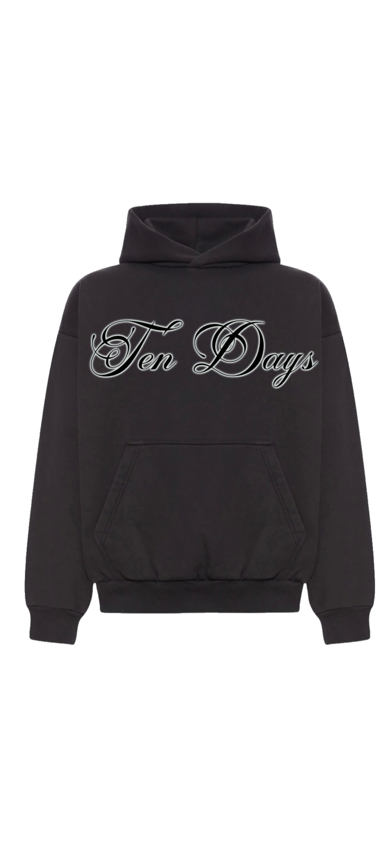 Ten Days Script Hoodie